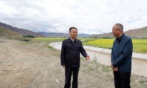 水利部部长李国英调研西藏水利工作