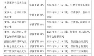 知名药企高管集体降薪！董事长年薪减半…